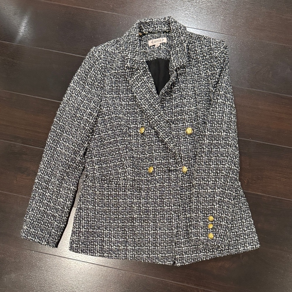 Nanette Lepore Women's Tweed Double-Breasted Jacket